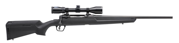 Picture of Savage Axis II XP Compact Bolt Action Rifle, 350 Legend, 18" Bbl, Black Synthetic Stock, 4+1 Rnd. 57548 011356575487
