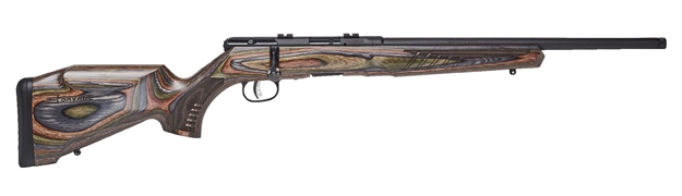 Picture of Savage B22 Magnum Bns-Sr Bolt Action Rifle, 17 Hmr, 18 In. Barrel, Tang Safety, Accutrigger, 10 Shot Rotary Magazine 70849