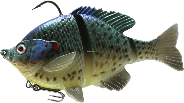 Picture of Savage Gear 3D Line Thru Bluegill, Sinking, 3/4 Oz, 4", Redear