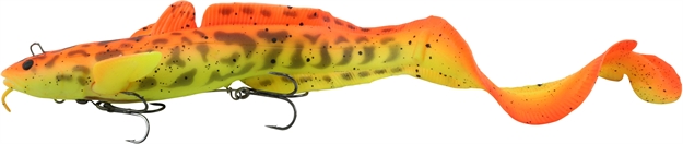 Picture of Savage Gear 3D Line Thru Burbot Swimbait 10", 3 OZ Sinking, Golden Ambulence