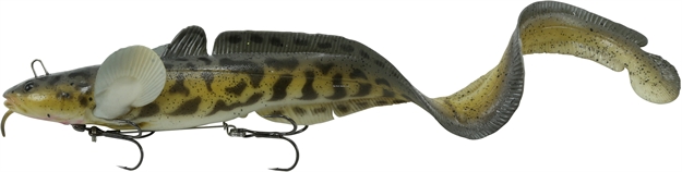 Picture of Savage Gear 3D Line Thru Burbot Swimbait 19 3/4", 14 OZ Sinking, Walleye