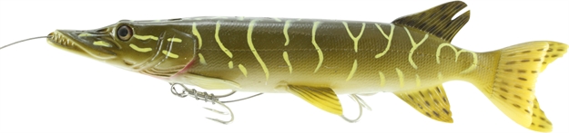 Picture of Savage Gear 3D Line Thru Pike, Pike, 8", 2 Oz, Sinking