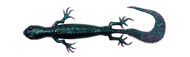 Picture of Savage Gear 3D Lizard 6" Green Pumpkin Purple 5 Pcs