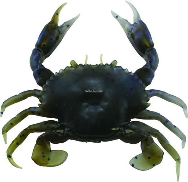 Picture of Savage Gear 3D Pvc Crab, Blue Crab, 4", Sinking,3 Pcs