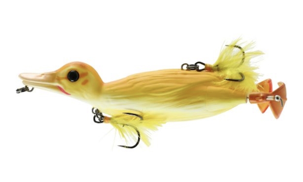 Picture of Savage Gear 3D Topwater Suicide Duck Lure Yellow Suicide Duck Lureling 4 1/4"