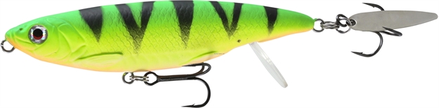 Picture of Savage Gear Long Cast Back Lip Diver, Slow Sinking, 3/4 Oz, 4", Firetiger