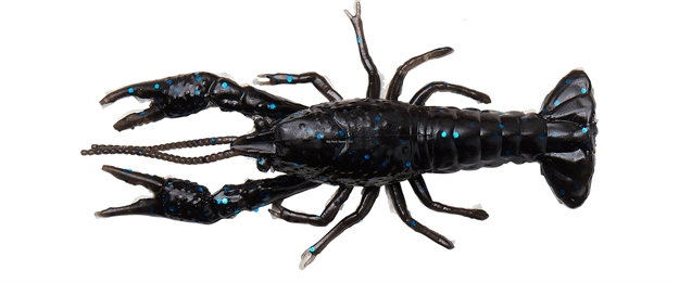 Picture of Savage Gear Ned Craw 2 1/2" Black And Blue 4 Pcs