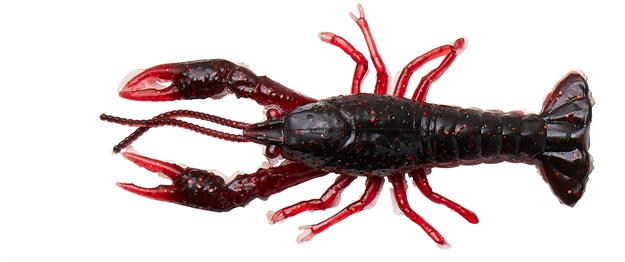 Picture of Savage Gear Ned Craw 2 1/2" Black And Red 4 Pcs