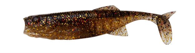 Picture of Savage Gear Ned Minnow 3" Black & Gold 5 Pcs