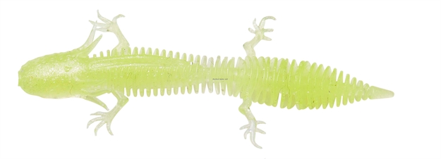 Picture of Savage Gear Ned Salamander 3" Clear Chartreuse 5 Pcs