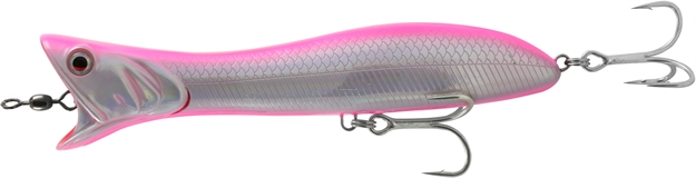 Picture of Savage Gear Panic Popper Topwater Popper 5 1/4" Pink, Floating