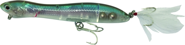 Picture of Savage Gear Panic Prey Topwater Bait, Olive/Blue, 5 1/4", 1 Oz, Floating