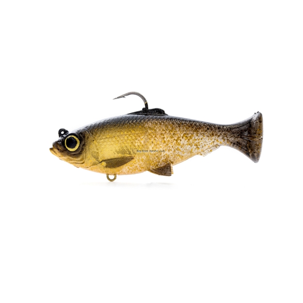 Picture of Savage Gear Pulse Tail Baitfish 4"   Rtf Black And Gold