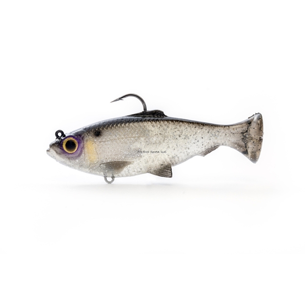 Picture of Savage Gear Pulse Tail Baitfish 4"   Rtf Silver Black Back