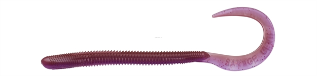 Picture of Savage Gear Razorback Worm 10" Black And Blue 8 Pcs