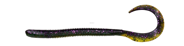 Picture of Savage Gear Razorback Worm 10" Sprayed Grass 8 Pcs
