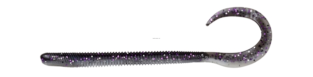 Picture of Savage Gear Razorback Worm 8" Smoke Holo Blu Prl Laminate 8 Pcs