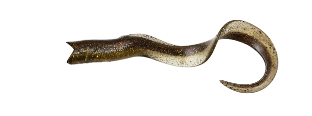 Picture of Savage Gear Real Eel  8" Black And Gold Loose Body 4 Pcs