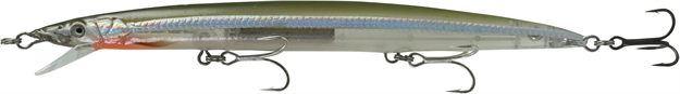 Picture of Savage Gear Sandeel Jerk Minnow, Suspending, 1/2 Oz, 5 3/4", Olive