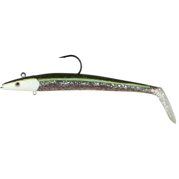 Picture of Savage Gear Soft Sandeel Lure, 8", 5 1/3 Oz, Sinking ,1 Head, 2 Bodies Soft Sandeel Lure