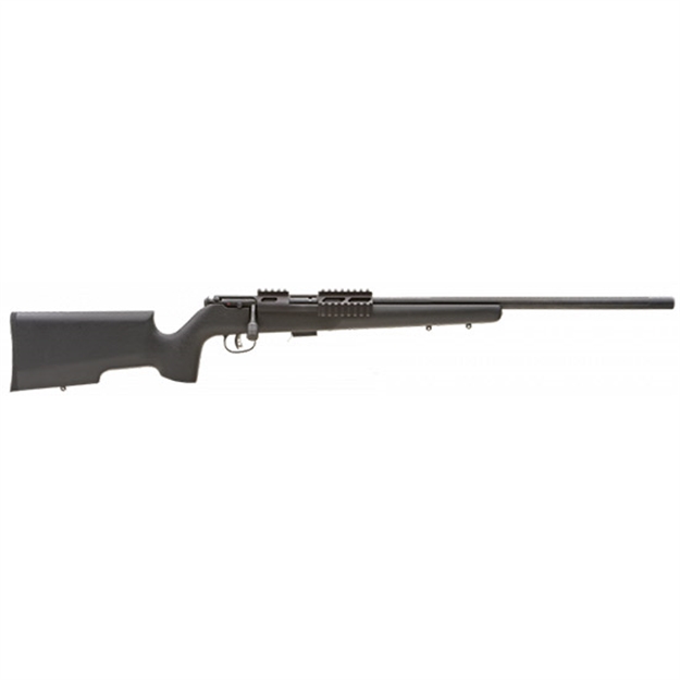 Picture of Savage Mark II Trr-Sr Bolt Rifle 22 Lr, Rh, 22 In, Blk, Wood Stock, 5+1 Rnd, Accu-Trigger 25752 011356257529