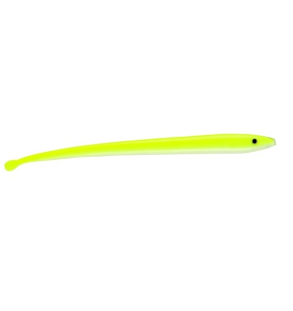 Picture of Savage Soft Sandeel Slug 5 1/2In Ses-140-Chw Chartreuse Wht