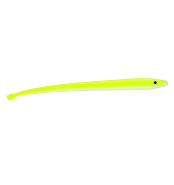 Picture of Savage Soft Sandeel Slug 8In Ses-200-Chw Chartreuse White