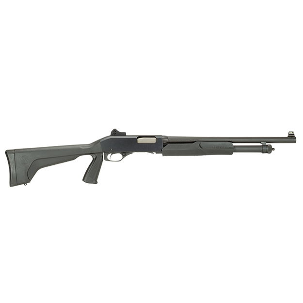 Picture of  Stevens 22439 320 Security 20 Gauge 3" 5+1 18.50" Matte Blued Carbon Steel Barrel, Matte Black Fixed Pistol Grip Stock Ambidextrous, Ghost Ring Sight