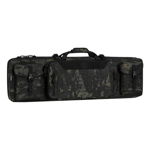 Picture of Savior Equipment Rb4212dgver2mcb Urban Warfare Double Rifle Case Multicam Black Cordura 1000D Nylon 42"
