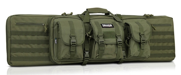 Picture of Savior Equipment Rb5112dgv1og American Classic Double Rifle Case OD Green 600D Polyester 51"