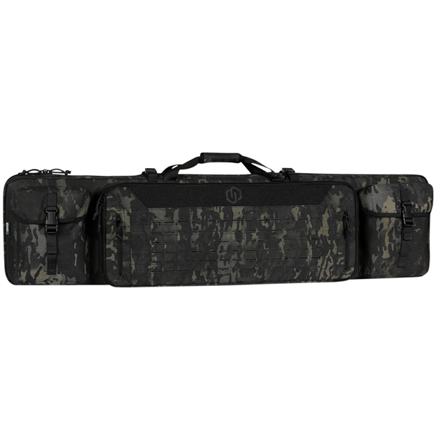 Picture of Savior Equipment Rb5112dgver2mcb Urban Warfare Double Rifle Case Black 600D Polyester 51"