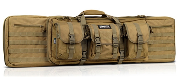Picture of Savior Equipment Rb5512dgv1tn American Classic Double Rifle Case Flat Dark Earth 600D Polyester 55"