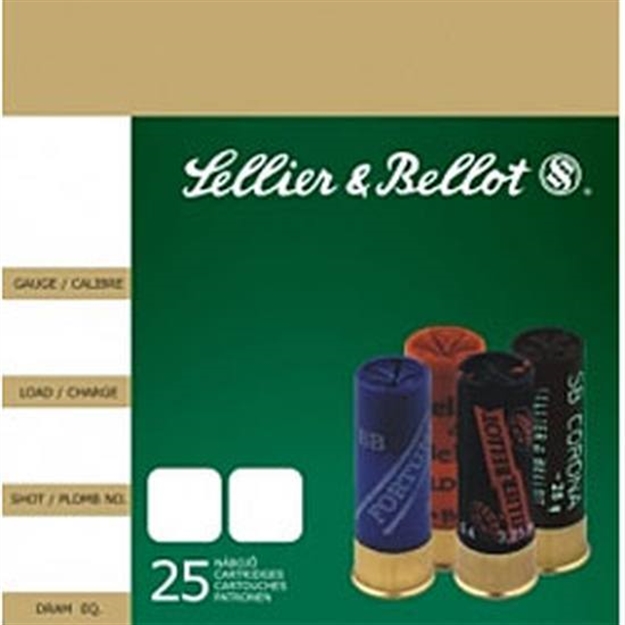 Picture of  Sellier & Bellot Sb12bsg Hunting  12Gauge 2.75" 9Pellets 1 1/8Oz 00Buck Shot 25 Box/10 Case