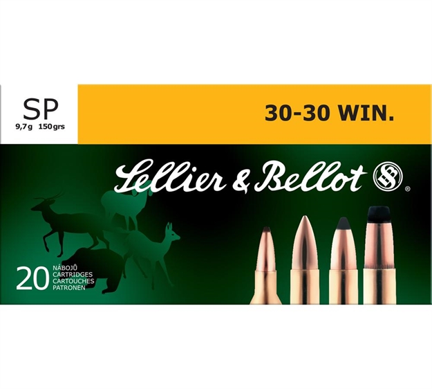 Picture of Sellier & Bellot Sb3030a Rifle  30-30Win 150Gr Soft Point 20 Per Box/25 Case 754908510382 -