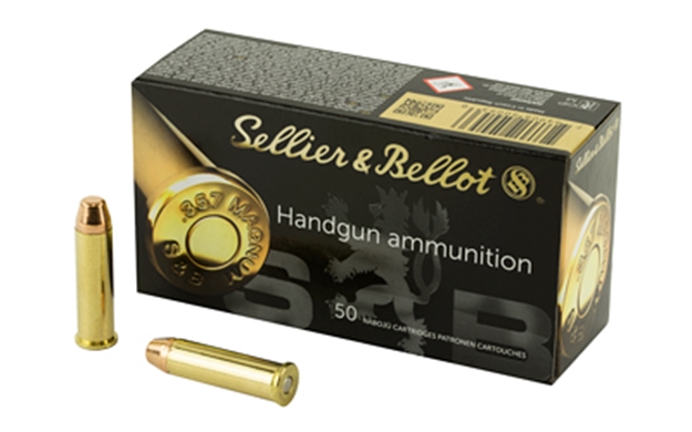 Picture of  Sellier & Bellot Sb357a Handgun  357Mag 158Gr Full Metal Jacket 50 Per Box/20 Case 754908500536