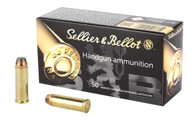 Picture of  Sellier & Bellot Sb44a Handgun  44Remmag 240Gr Soft Point 50 Per Box/12 Case
