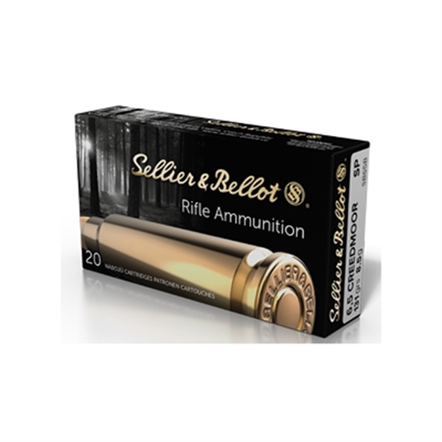 Picture of  Sellier & Bellot Sb65b Rifle  6.5Creedmoor 131Gr Soft Point 20 Per Box/25 Case 754908512614