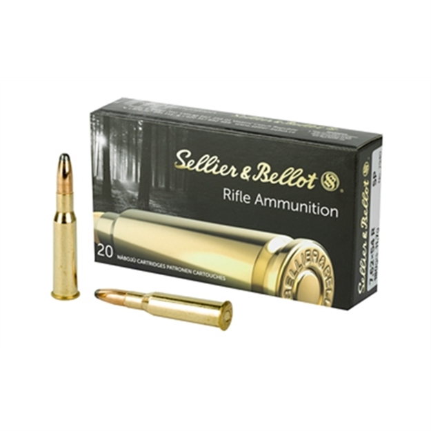 Picture of Sellier & Bellot Sb76254rb Rifle  7.62X54mmr 180Gr Soft Point 20 Per Box/20 Case 754908510559 -