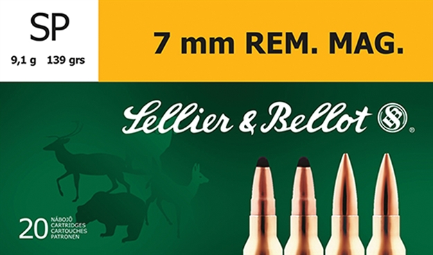 Picture of  Sellier & Bellot Sb7b Rifle  7Mmremmag 140Gr Soft Point 20 Per Box/20 Case