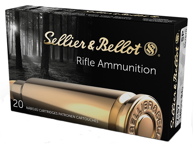 Picture of Sellier & Bellot Sb757b Rifle  7X57mmmauser 140Gr Soft Point 20 Per Box/20 Case 754908511891