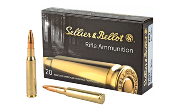 Picture of Sellier & Bellot Sb757a Rifle  7X57mmmauser 140Gr Full Metal Jacket 20 Per Box/20 Case 754908510214 -