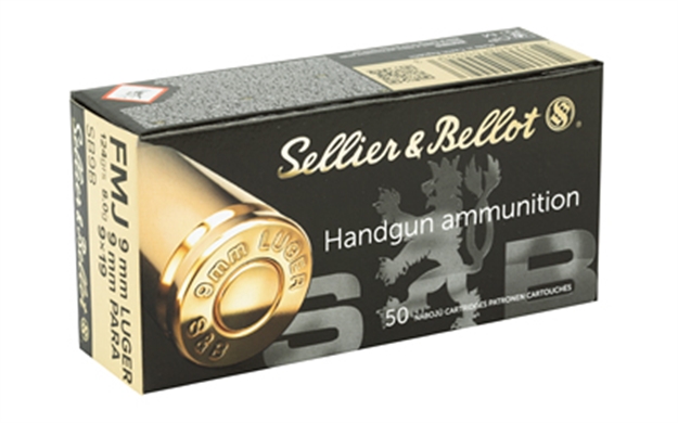 Picture of S&B 9Mm 124Gr Fmj 1000Rd CS SB9B