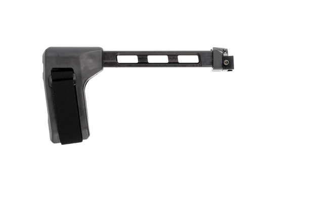 Picture of  SB Tactical Fs1913a01sb Sbt  Side Folding Black Synthetic With Hinge, 9.25" Oal & Nylon Strap For Ar-Platform With 1913 Picatinny Rail (Tube Not Included) 699618783148