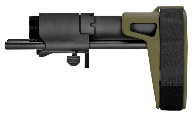 Picture of Sb-Tactical Sbt AR Adj Pdw 3 Position Odg   Sbt Logo