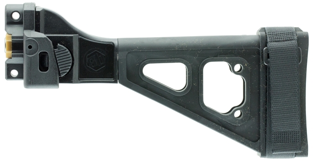 Picture of SB Tactical Sbt5k-01-Sb Sbt5k Folding Brace HK Mp5k Elasto-Polymer AR Platform