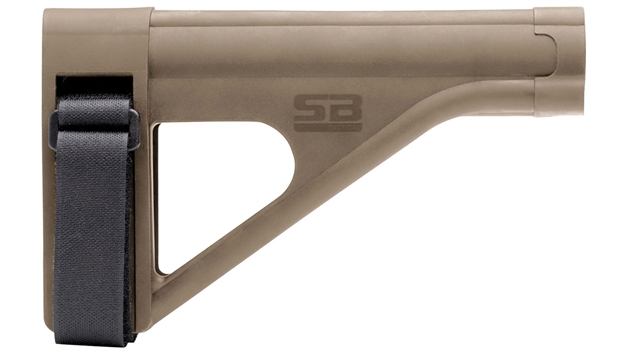 Picture of Sb-Tactical Sbt AR Fixed Sob Brace Fde Sbt Logo SOB-02-SB 699618782097