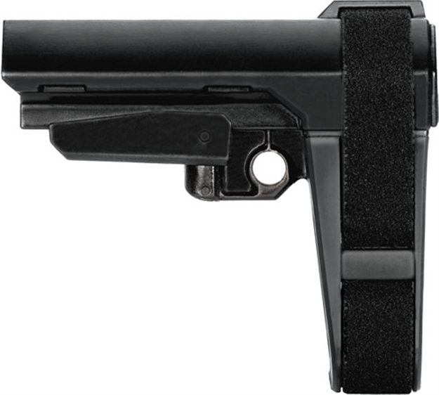 Picture of SB Tactical Sba3 Blk, W/ 6 Pos Carbine Ext SBA3-01-SB