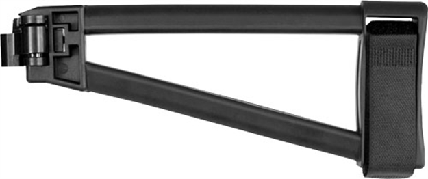 Picture of  SB Tactical Tf191301sb TF 1913  Side Folding Black Synthetic With 9.50" Oal & Nylon Strap For Ar-Platform With 1913 Picatinny Rail (Tube Not Included)