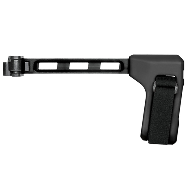 Picture of SB Tactical Fs1913-01-Sb Fs1913-01-Sb  Side Folding Black Synthetic With 9.60" Oal & Nylon Strap For Ar-Platform With 1913 Picatinny Rail (Tube Not Included) FS191301SB