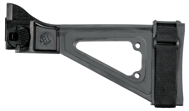 Picture of SB Tactical Sbti Side Folding Brace, Blk, Sbt Logo, Fits B&T Apc + HK Ump SBTi-01-SB